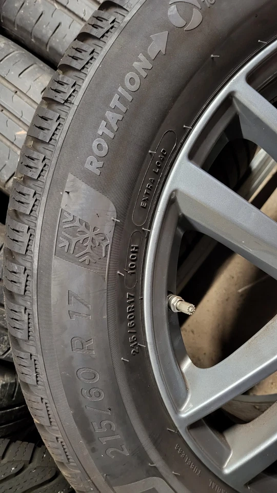 Winterräder 215/60 R17 Michelin Alpin 6 wie Neu !! Nissan Renault Dacia - Bild 2 von 4