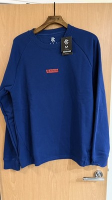 Glasgow Rangers Herren Castore Football Fleece Sweatshirt Gr. L Neu Mit Etikett