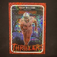 2025 Panini Rookies & Stars #16 Ricky Williams Thrillers Red Plaid 
