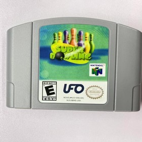 Super Bowling - Nintendo 64 (N64) Limited release Perfect addition