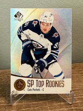 2021-22 Upper Deck SP Authentic SP Top Rookies Cole Perfetti #TR-33 Winnipeg RC