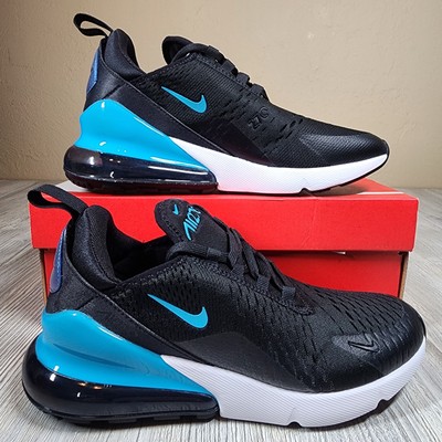 Nike Air Max 270 GS Black/Blue Size 6.5Y/Womens Size 8 New FD0676-001
