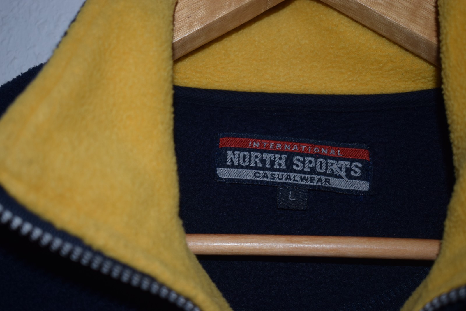 Vintage North Sports "US Sport" Quarter Zip Fleece Pullover image 6