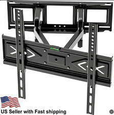 Image of Full Motion TV Wall Mount Bracket 32-65 Inch Articulating Tilt Swivel