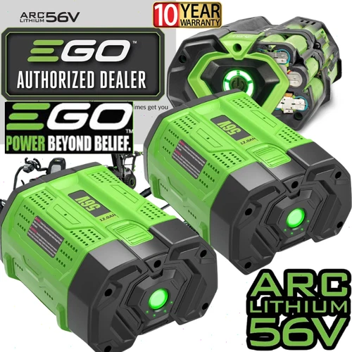 1~2PACK 56V 12.0Ah upgrade For EGO BA5600T Power + 56V 10Ah Lithium New Battery
