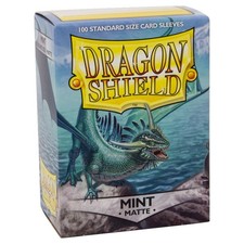 Dragon Shield Matte Mint Green 100 Protective Sleeves