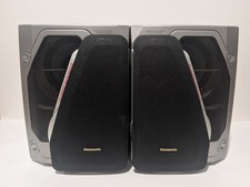 One Pair Panasonic SB-AK57 Speakers (Input Total 160W) TESTED SEE VIDEO