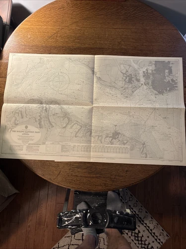 1966 England south coast The Solent Eastern Part Including spithead