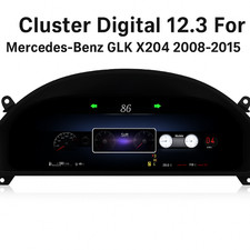 Display Digital Cluster For Mercedes Benz GLK X204 08-15 Instrument dashboard