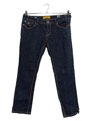 MEK DENIM Jeans Slim Fit Dunkelblau Gr. 28 W28