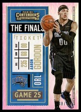 2020-21 Panini Contenders Game Ticket Blue Aaron Gordon #83 48/49 Orlando Magic