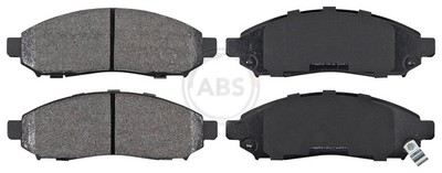 A.B.S. 37518 Bremsbelagsatz, Scheibenbremse for NISSAN