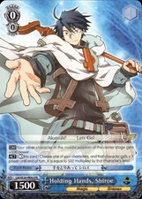 Weiss Schwarz Log Horizon Shiroe Hold My Hand LH/SE20-PE02 PR Promo Foil ENG NM+