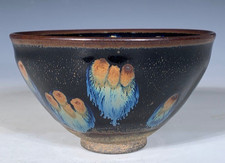 4.9"China Ancient Dynasty palace Jian kiln porcelain Tea cup Bowl Bowls