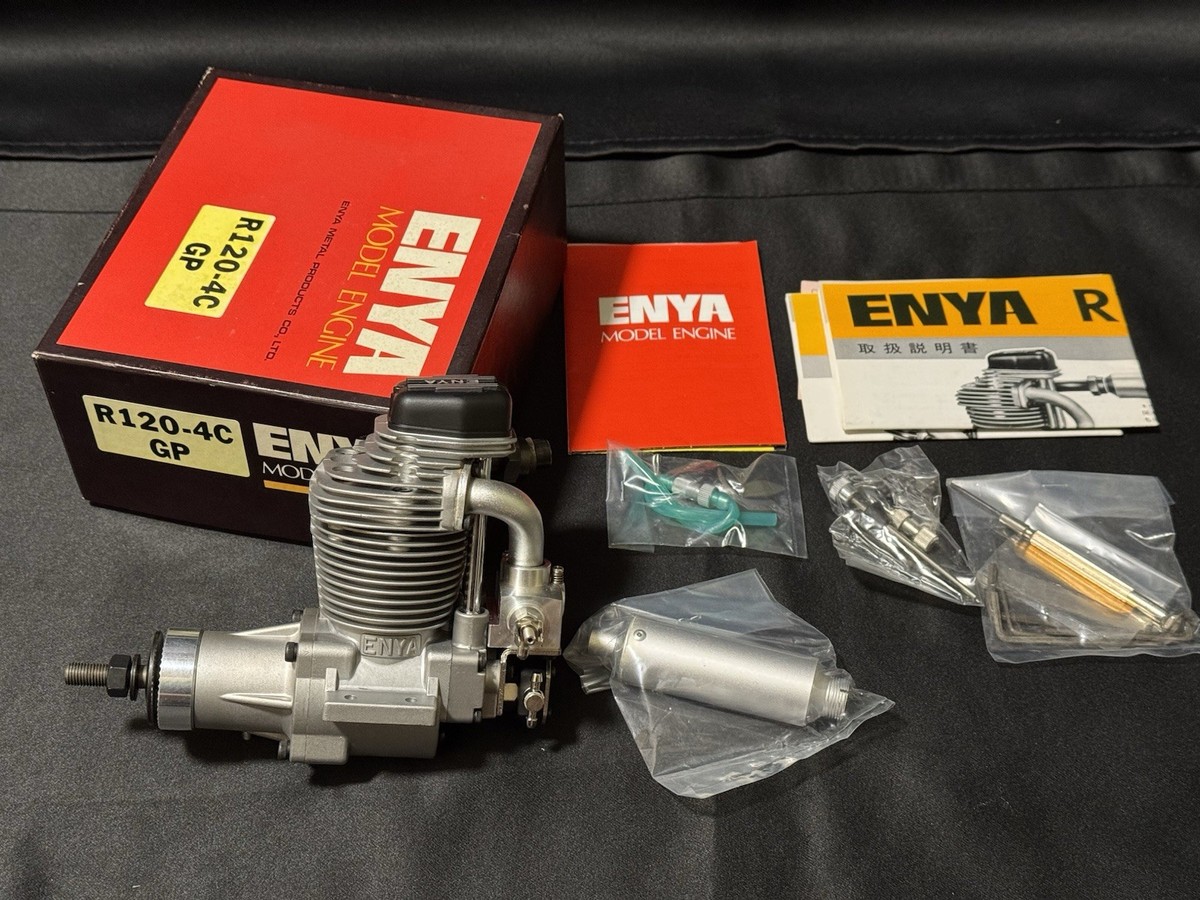 ENYA R120-4C GP (Gear Pump) Airplane 4 stroke Engine New in Box