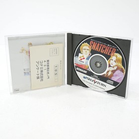 Used Snatcher Sega Saturn Software Retro Date Spe FV003
