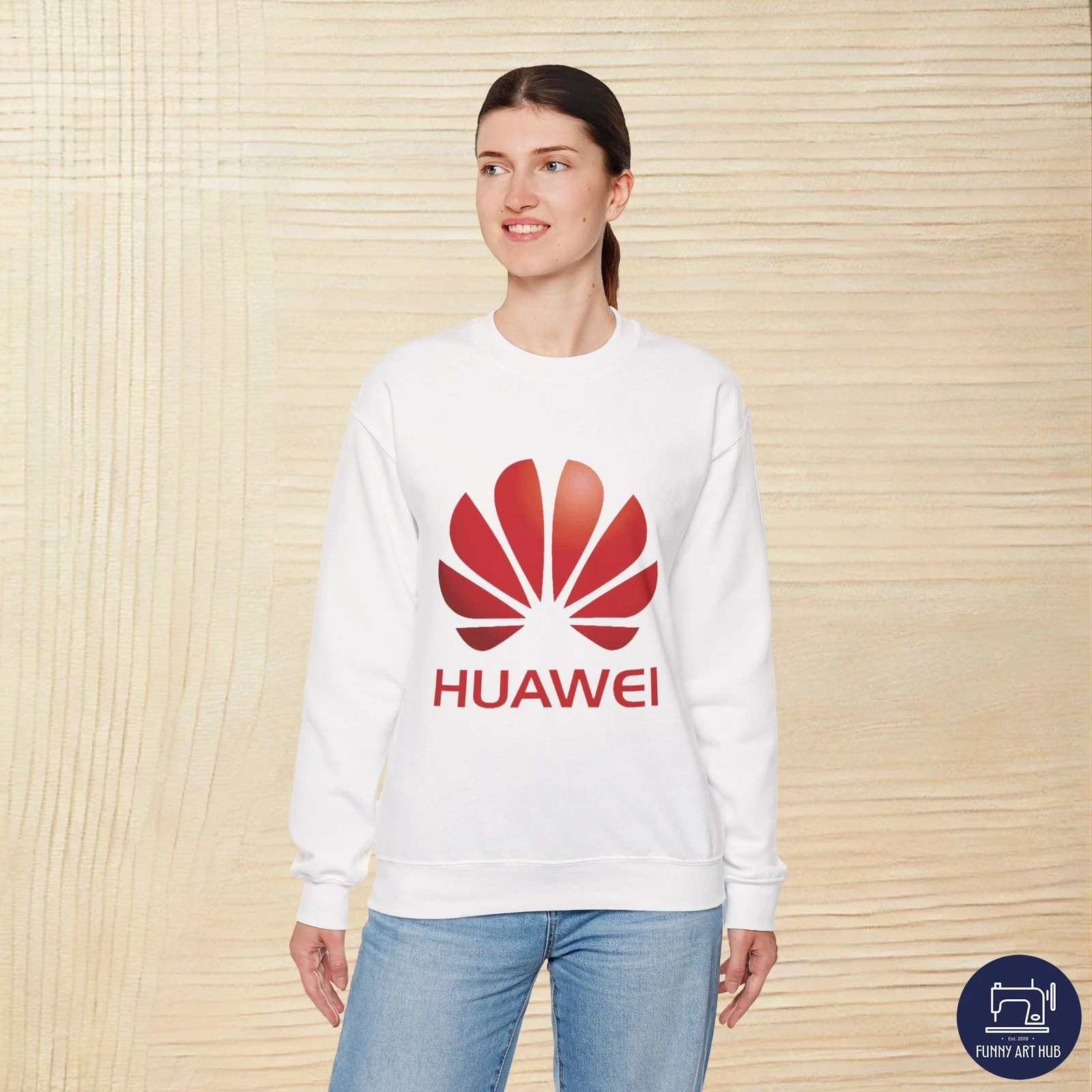 Huawei Logo Unisex Sweatshirt