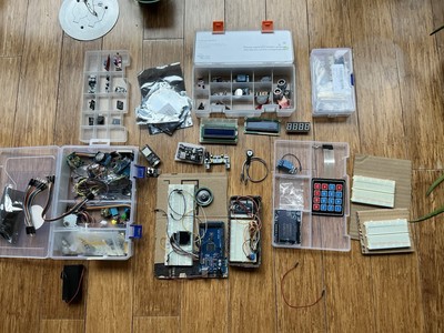 Arduino Kit , Mega And Nano Boards, With Tons Of Sensors And Goodies