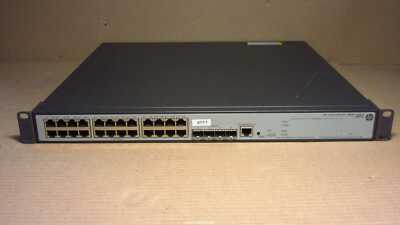 HP V1910-24G-POE PoE Switch 365W 24-Port Gigabit Managed JE007A INCL RACK EARS