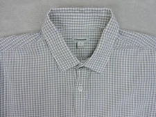 J. Peterman Men's Shirt Large 100% Cotton Casual Long Sleeve Button Up