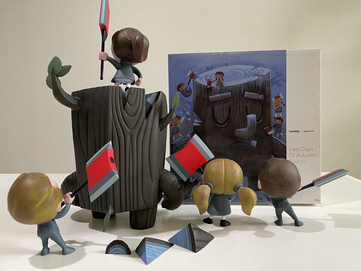 2015 Coarse Toys x Amanda Visell - Last Days of Autumn 2015 Coarse Toys x Amanda Visell - Last Days of Autumn