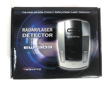 Radar/Laser Detector EW-303 Early Warning Vintage Free SHipping