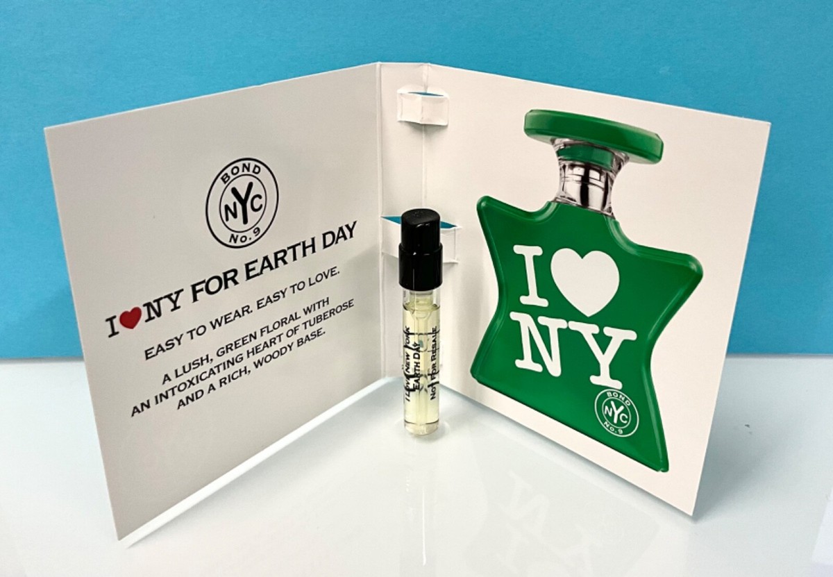 Bond No. 9 I Love NY 1.7ml 0.57 fl.oz. Lot of 7 Samples FAST FREE