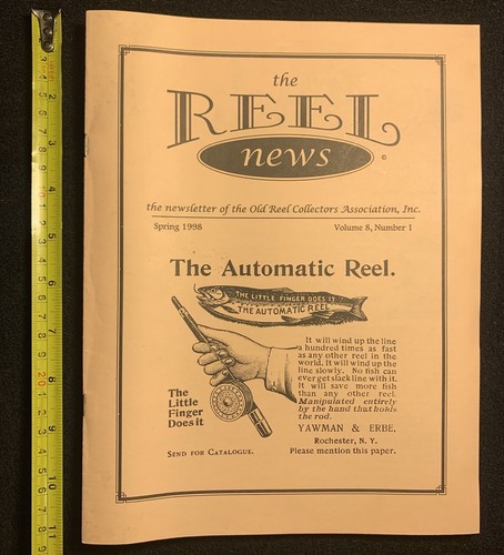 Vintage The Reel News Magazine Spring 1998 Issue Fishing Reels Lures - Picture 15 of 15