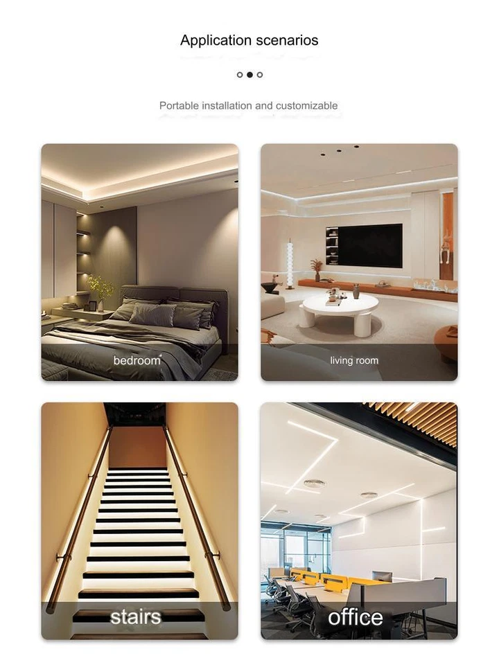 5M 12V LED Strip Light 60Leds/M 5630 Home Theater Camping Car Wedding Garden - Image 4 of 4