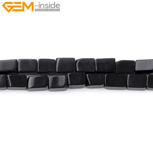 Natural Gemstone Jade Tiger Eye Cuboid Loose Beads For Jewelry Making 15” UK - Picture 55 of 56