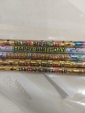 Lot of 30 Holiday Pencils New Unsharpened Easter Christmas Birthday Valentines