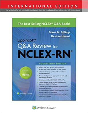 LIPPINCOTT QA REVIEW NCLEXRN 14E INTED - Taschenbuch NEU Billings, Diane 24.12.20