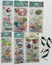 FUN Jolee's Boutique Vintage Stickers NIP-Theme: Tropical Fish/ Sealife Choose!