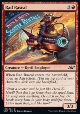 MTG Magic the Gathering Rad Rascal (121/654) Unfinity LP | eBay MTG Magic the Gathering Rad Rascal (121/654) Unfinity LP | eBay