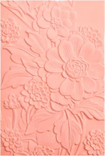 3D Embossing Folder for Card Making Texture Fades Blossom Bloom Floral Plastic E