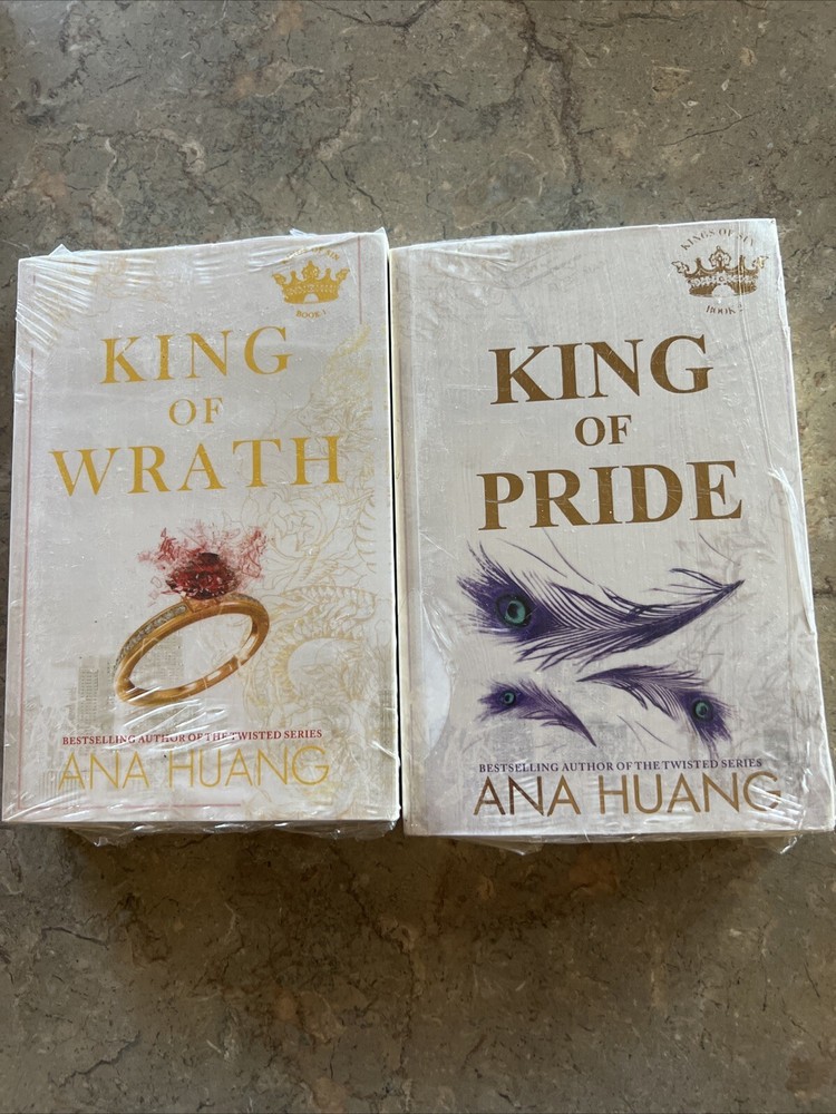 King of Wrath and King of Pride 2-Book Set by Ana Huang Paperback Romance Collection  