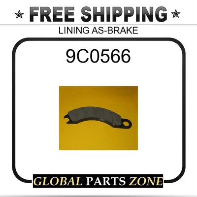 9C0566 - LINING AS-BRAKE 4V7061 8W4939 24478291 2447301 for 