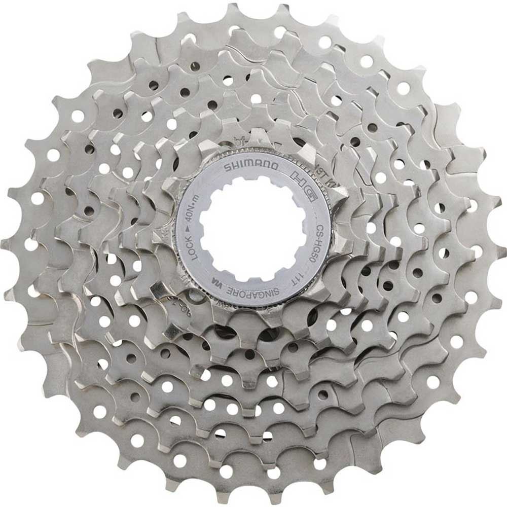Shimano Sora CS-HG50 Speed 11-30T HG Road Hybrid Bike Cassette Silver