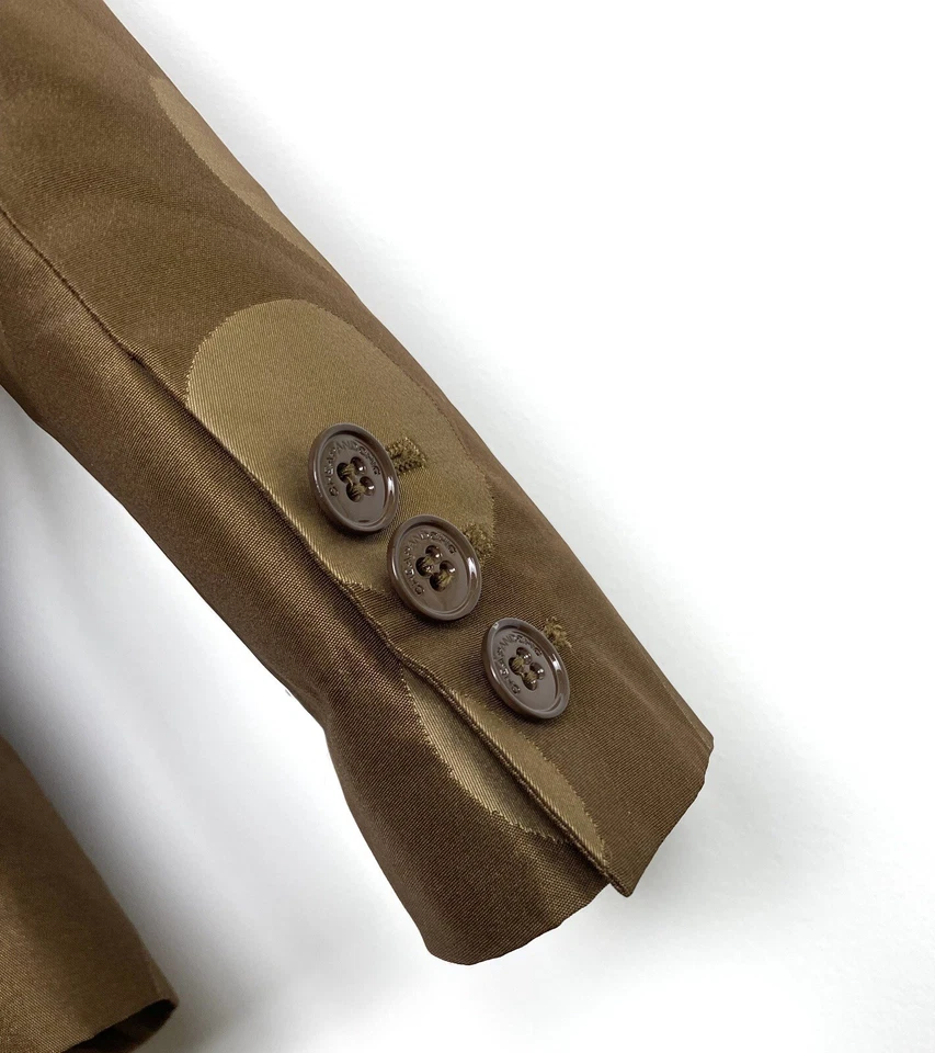 Blazer Moschino Barato y Chic Vintage Lunares Recortado Manga 3/4 Talla 6 / It 40 Foto 3 de 4