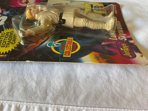 Bend-Ems Star Wars Sammelfigur Luke Skywalker plus Topps Trading Card - Bild 8 von 8