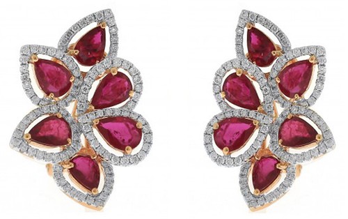 Orecchini A Perno Con Chiusura A Vite In Oro Giallo