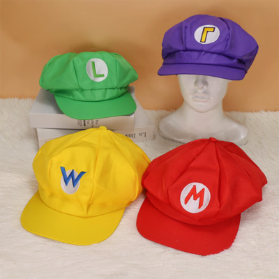 Super Mario Bros Mario Luigi Waluigi Hut Kappe Kostüm Cosplay Kostüm Deko
