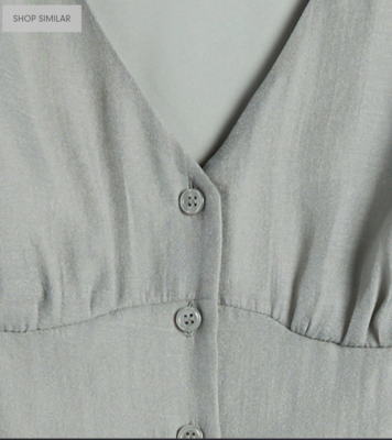 oak and fort shirt dress KNOT FRONT SHIRT DRESS