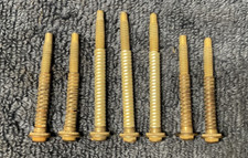 Holley 4 Barrel Carburetor Spring Loaded Fuel Bowl Bolts Screws Rare