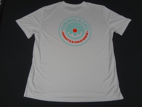 EVERGLAZED DOUGHNUT BORN GLAZED DISNEY SPRINGS WHITE 2XL T-SHIRT H1488 - Picture 3 of 4