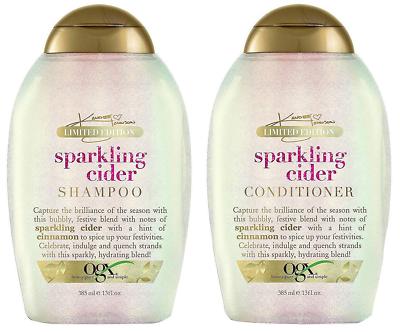OGX Limited Edition Sparkling Cider Shampoo & Conditioner 13 oz each