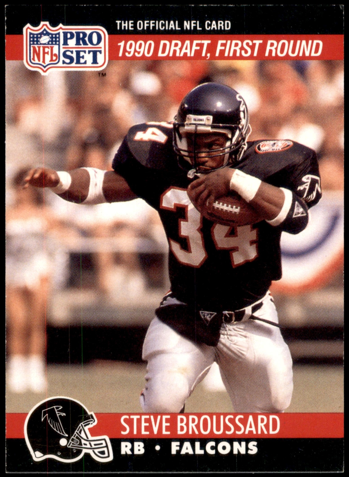 Steve Broussard #688 1990 Pro Set