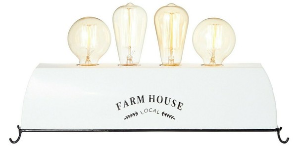 Led Leselampe Tischleuchte Tischlampe E27 Schreibtisch Leuchte Lampe Metall Weiß-image