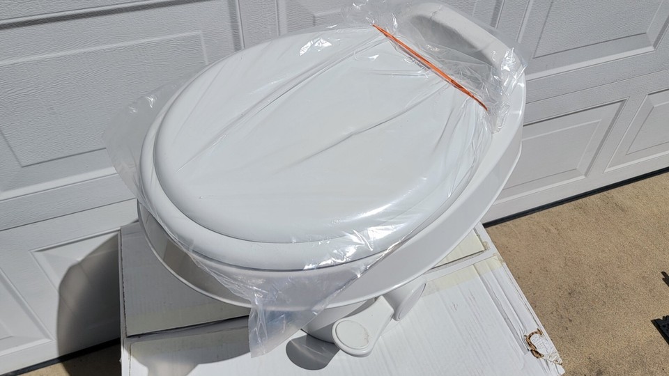 RV Toilet Dometic 300 (White). From a New RV. Never Been Used. eBay