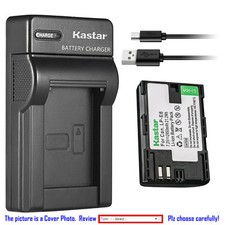 Kastar Battery Slim Charger for Canon LP-E6 LP-E6N LC-E6 Canon EOS 60D Camera